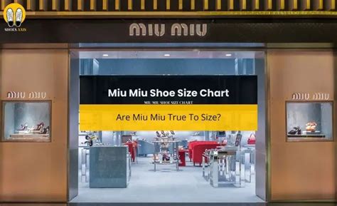 miu size chart.